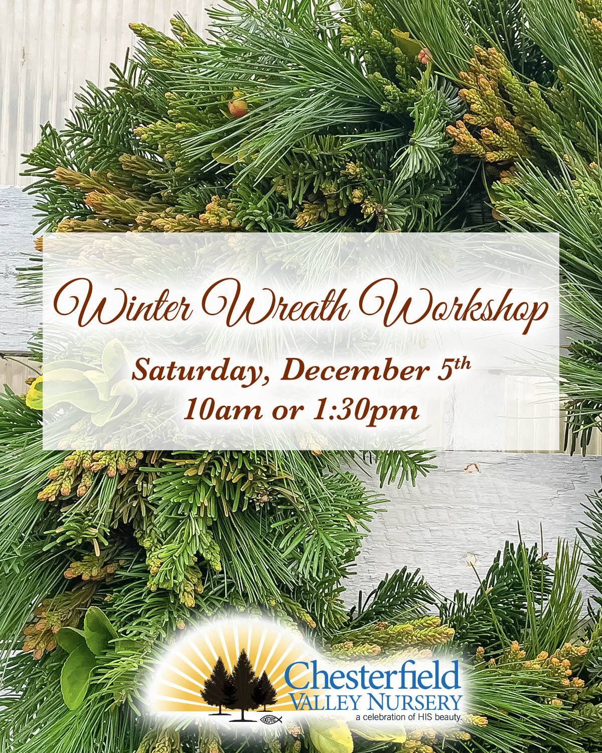 Wreath Making Workshop